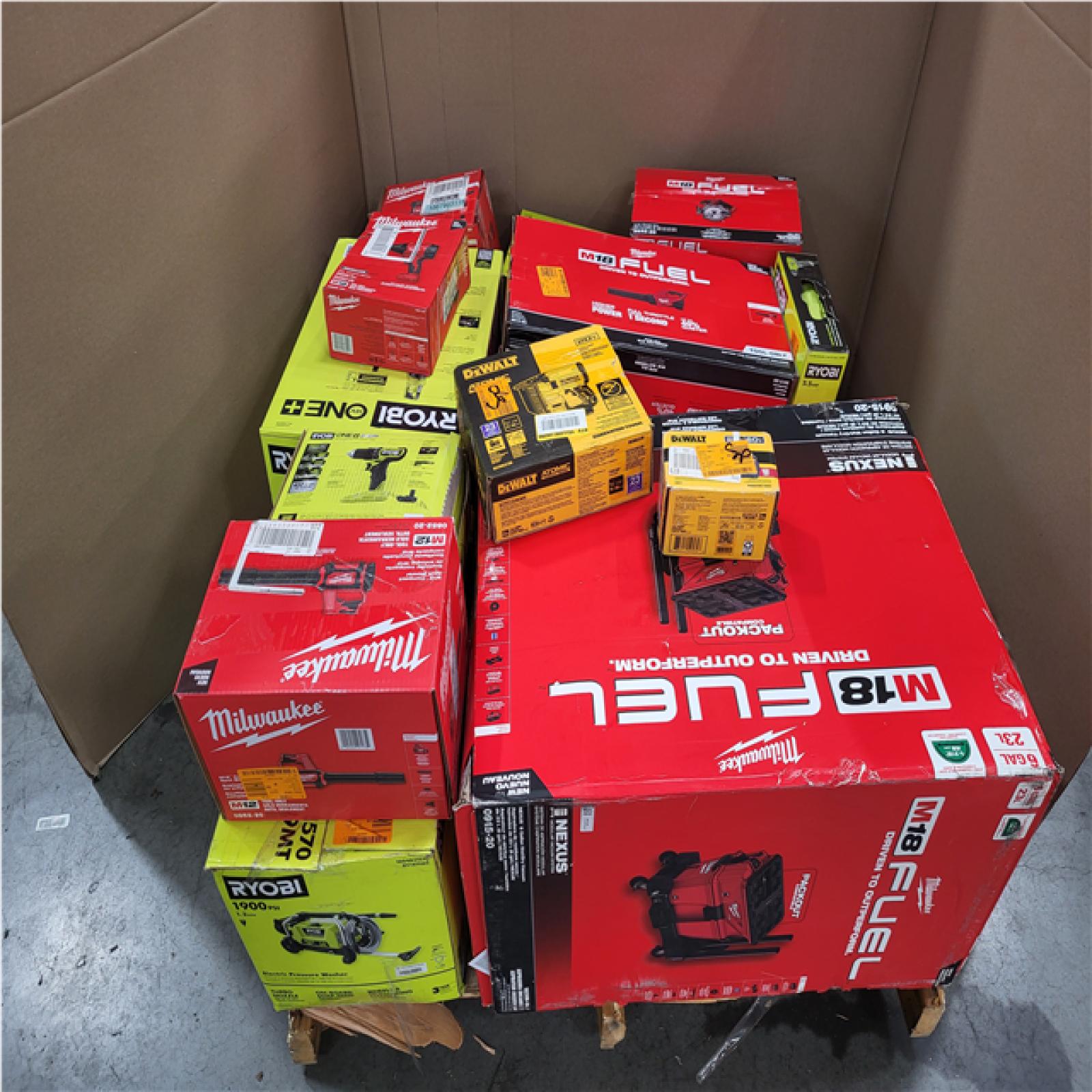 CALIFORNIA AS-IS TOOL PALLET