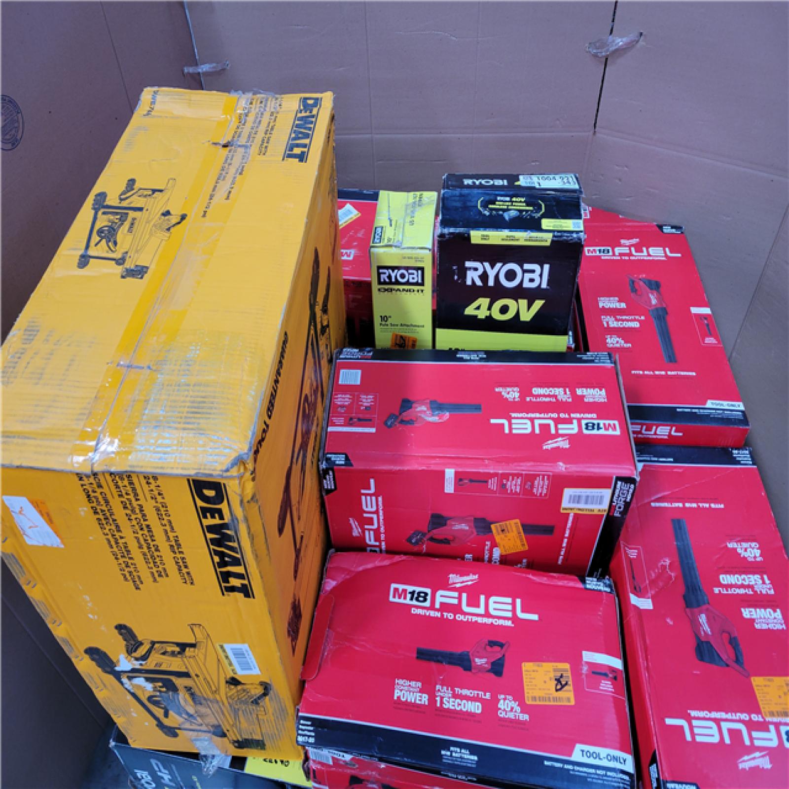 CALIFORNIA AS-IS TOOL PALLET