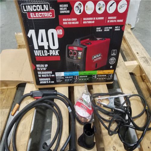 CALIFORNIA AS-IS LINCOLN ELECTRIC 140 WELD PAK