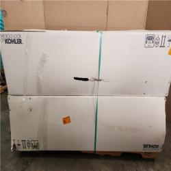 Phoenix AS-IS 2 KOHLER Elmbrook 60 in. x 30.25 in. Soaking Bathtub with Right-Hand Drain in White