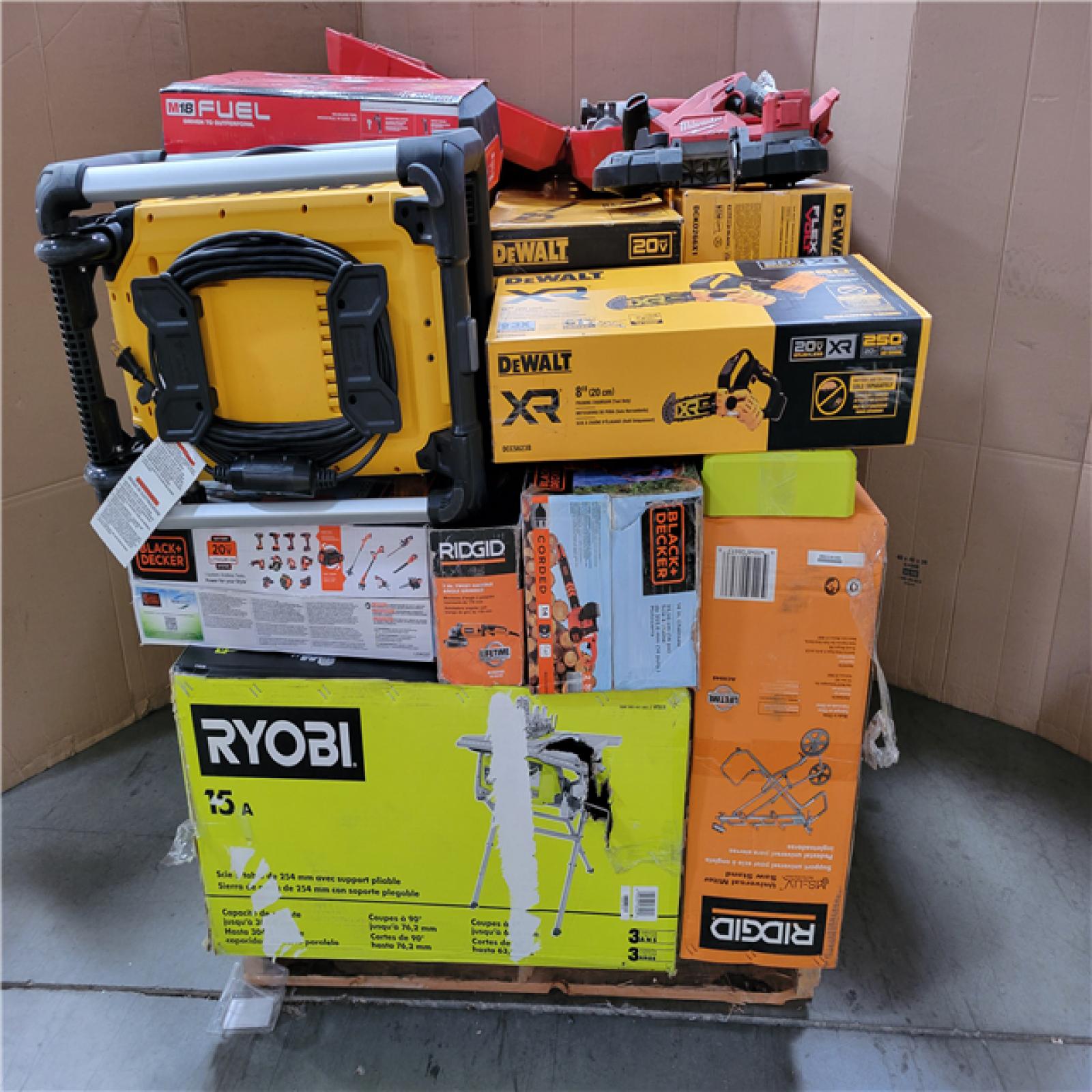 CALIFORNIA AS-IS TOOL PALLET