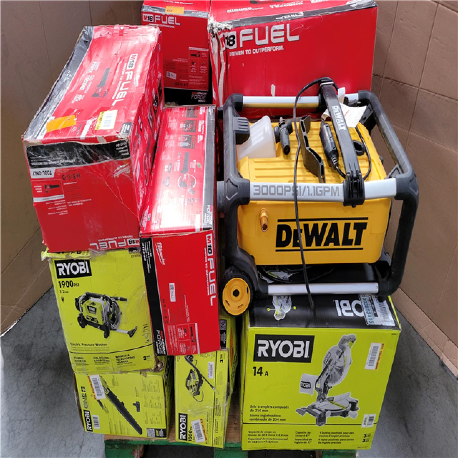 CALIFORNIA AS-IS TOOL PALLET