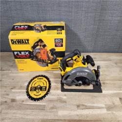 HOUSTON LOCATION - AS-IS DeWALT Flexvolt Max 7-1/4  60V Brushless Circular Saw DCS578B (Bare Tool)