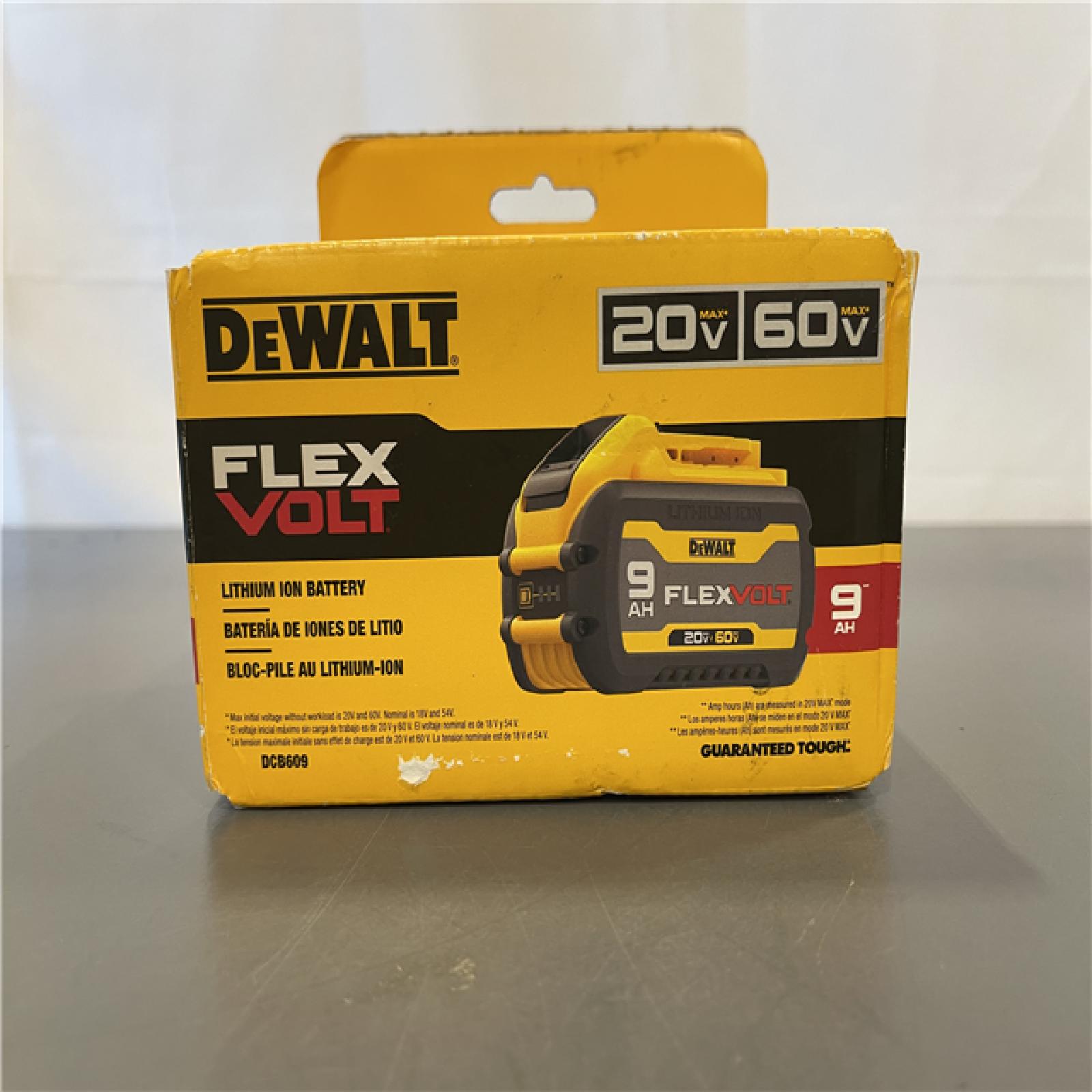 New! - Dewalt DWLTDCB609 Dewalt DCB609 FLEXVOLT 20V/60V MAX* B
