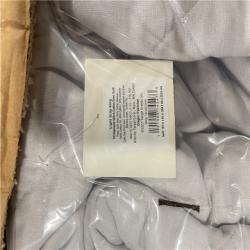 DALLAS LOCATION-NEW! THRESHOLD King Diamond Stitch Cotton Linen Quilt Light Gray   Midweight Coverlet PALLET-( 9 UNITS)