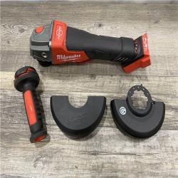 AS-IS Milwaukee FUEL 18V Lithium-Ion Brushless Cordless 4-1/2 in./5 in. Grinder with Variable Speed & Paddle Switch (Tool-Only)