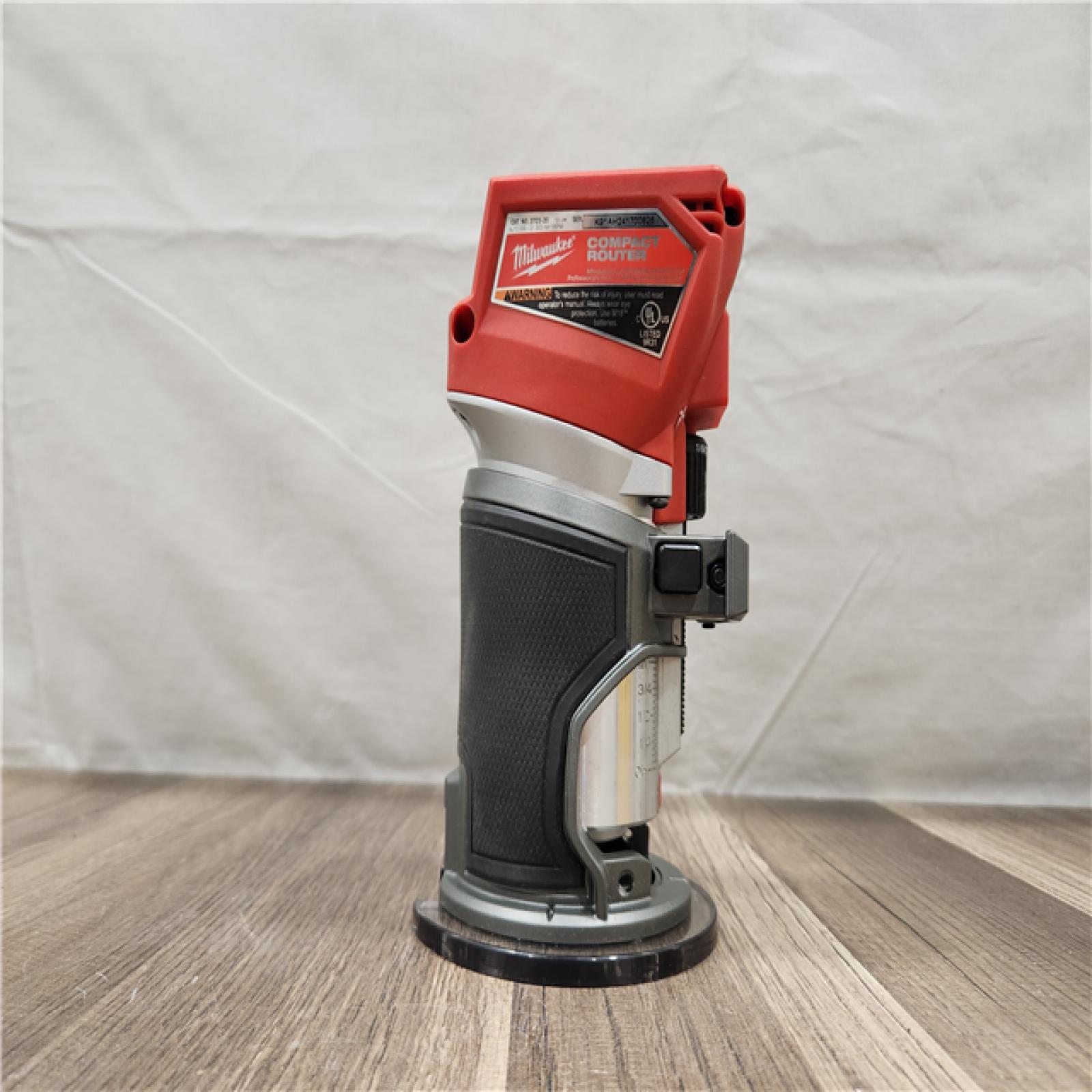 AS-IS- Milwaukee M18 FUEL Compact Router (Tool-Only)
