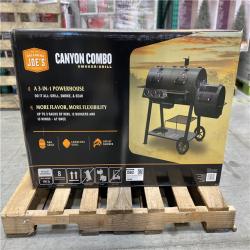 DALLAS LOCATION- NEW! Oklahoma Joe's Canyon Combo Dual Fuel 3-Burner Grill
