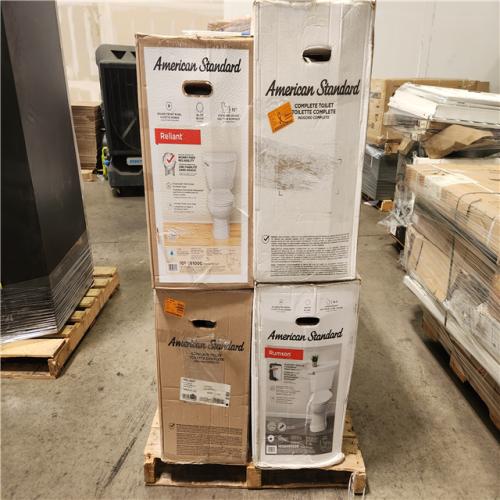 Phoenix AS-IS Mixed American Standard Toilet Pallet (6 Toilets)