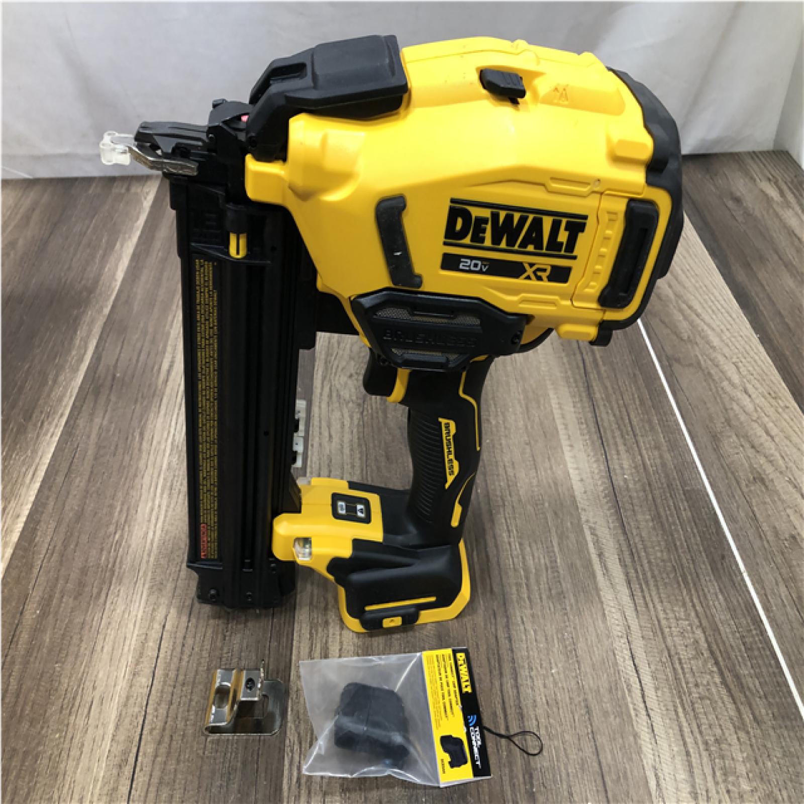 AS-IS DEWALT 20V MAX XR 18 Gauge Cordless Brad Nailer (Tool Only)