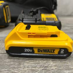 AS-IS DEWALT 20V MAX XR Lithium-Ion Cordless 2-1/2 in. 15-Gauge Finish Nailer Kit