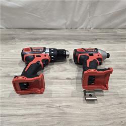 AS-IS Milwaukee 18V Cordless 2-Tool Drill/Driver and Impact Driver Kit