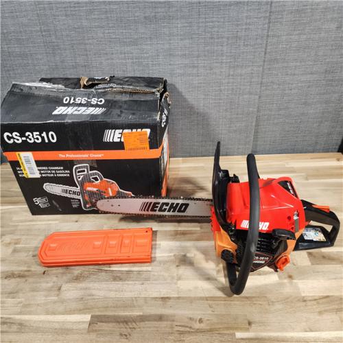 HOUSTON LOCATION - AS-IS Echo-CS-3510-16AA Professional Gas Rear Handle Chain Saw with 16in. Bar 34.4cc