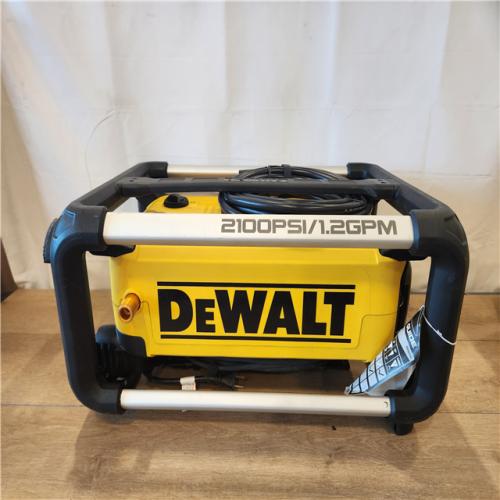 AS-IS- DEWALT Electric Pressure Washer 2100 PSI Jobsite Power Washer DWPW2100