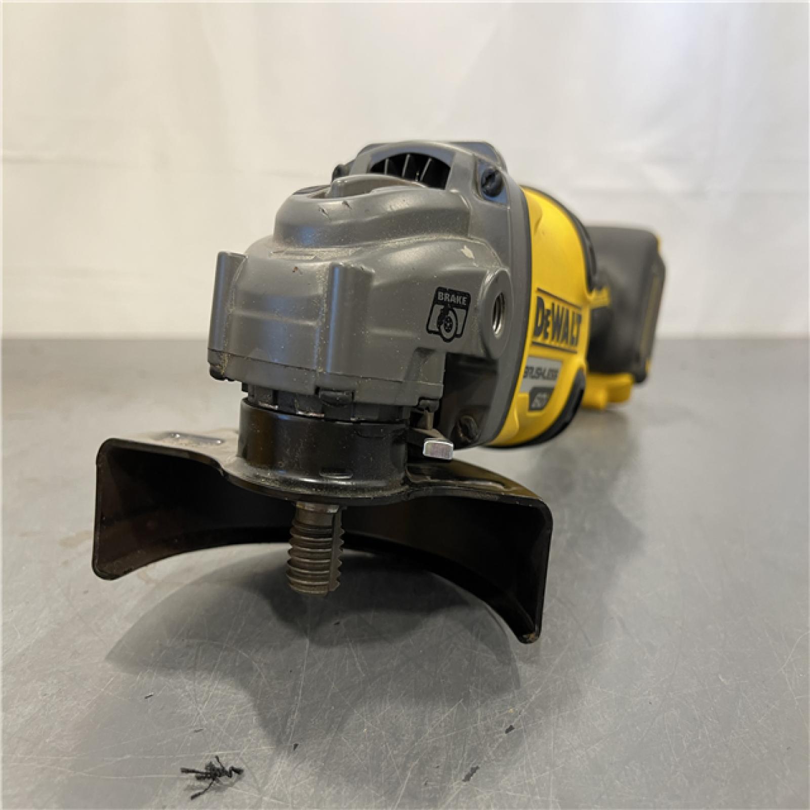 AS-IS - DEWALT 60V MAX Cordless Brushless 4.5 in. to 6 in. Small Angle Grinder with Kickback Brake