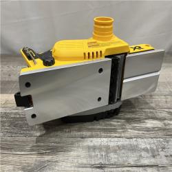 AS-IS DEWALT 20V MAX XR Cordless Brushless 3-1/4 in. Planer (Tool Only)
