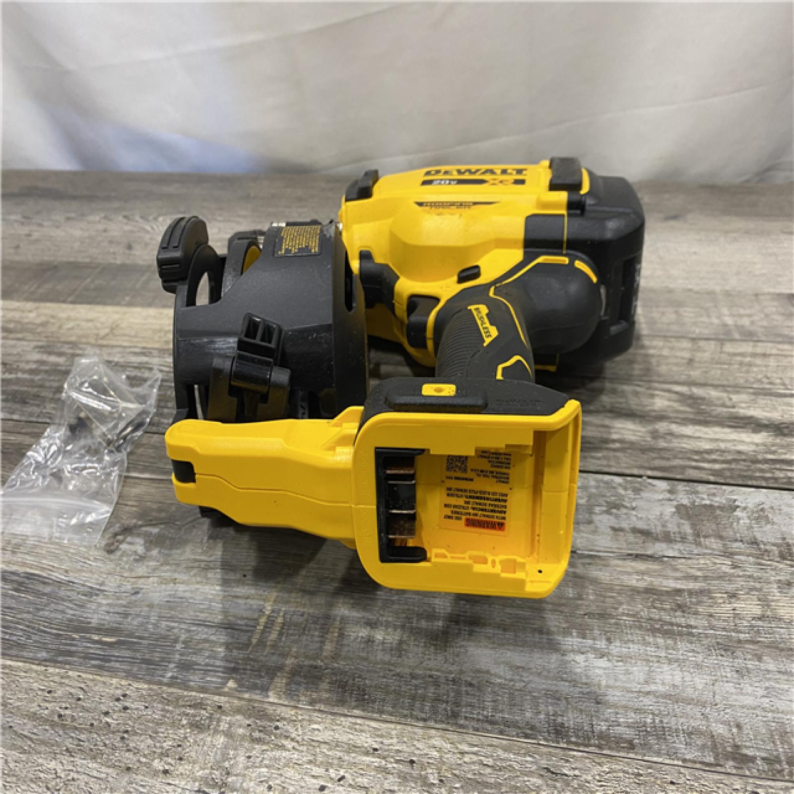 AS-IS DEWALT 20V MAX 15-Degree Electric Cordless Roofing Nailer (Tool Only)