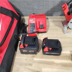 HOUSTON LOCATION - AS-IS Milwaukee M18 18-Volt Lithium-Ion Brushless Cordless Combo Kit (3-Tool) with 2-Batteries, 1-Charger and Tool Bag