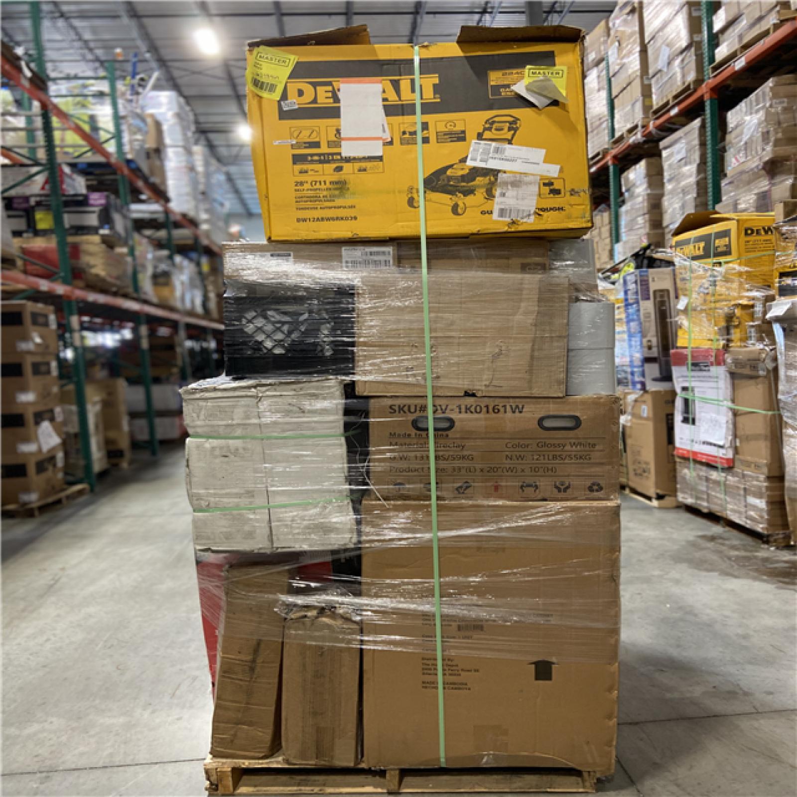 DALLAS LOCATION - AS-IS HOME IMPROVEMENT PALLET
