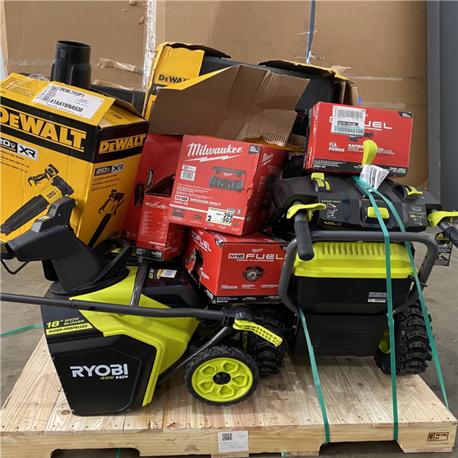 Houston Location AS IS - Tool Pallet