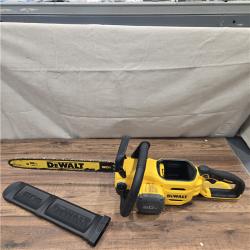 AS-IS DEWALT DCCS672B FLEXVOLT 60V MAX Brushless Cordless 18 Chainsaw (Tool Only)