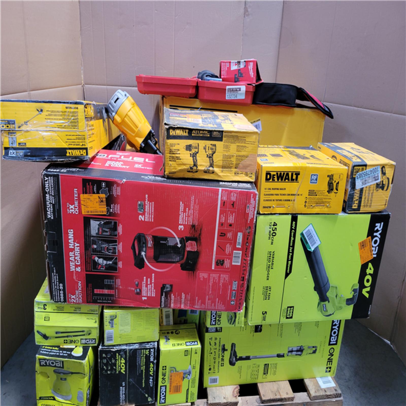 CALIFORNIA AS-IS TOOL PALLET