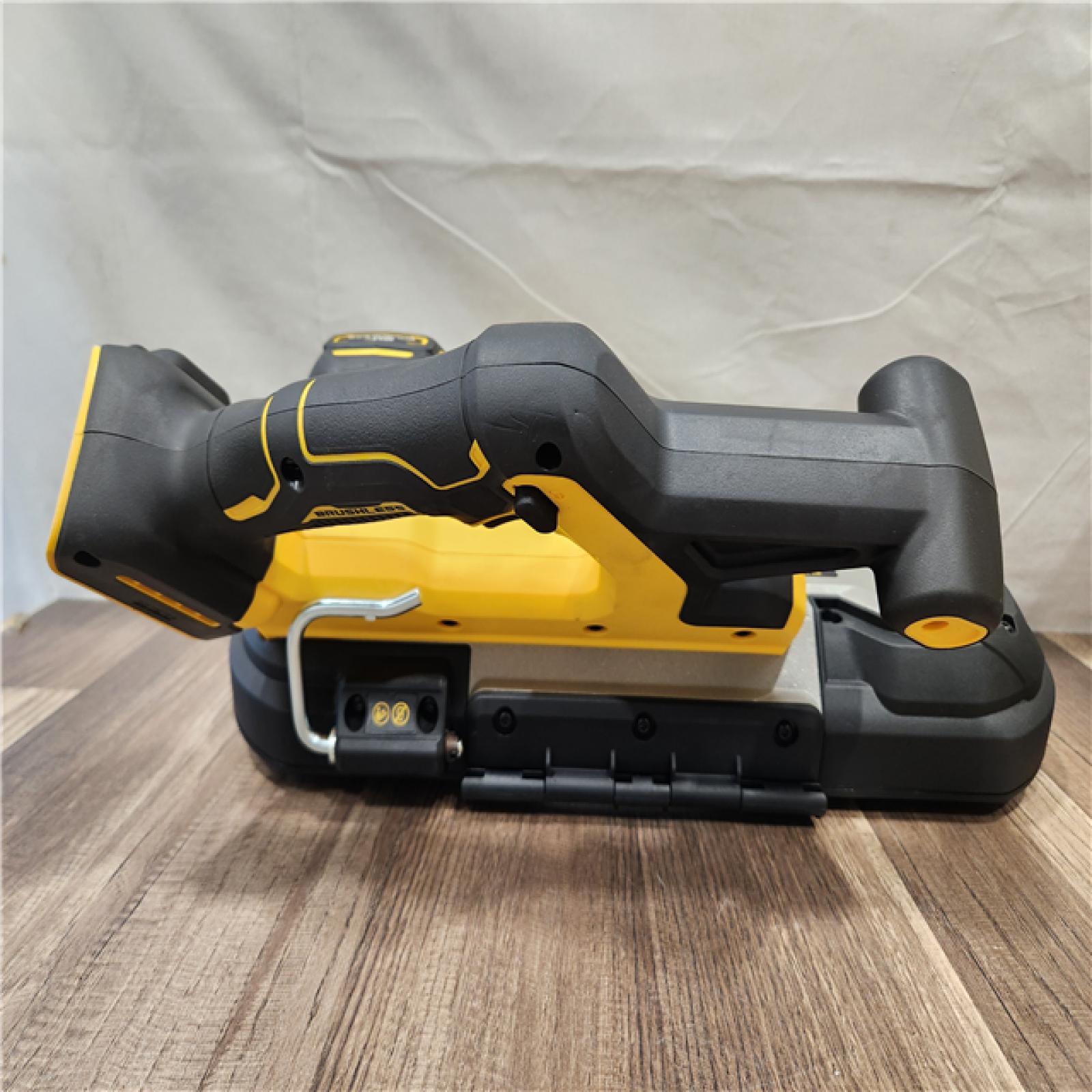 AS-IS- DEWALT 20-Volt MAX 3-3/8 in. Cordless Brushless Bandsaw (Tool-Only)