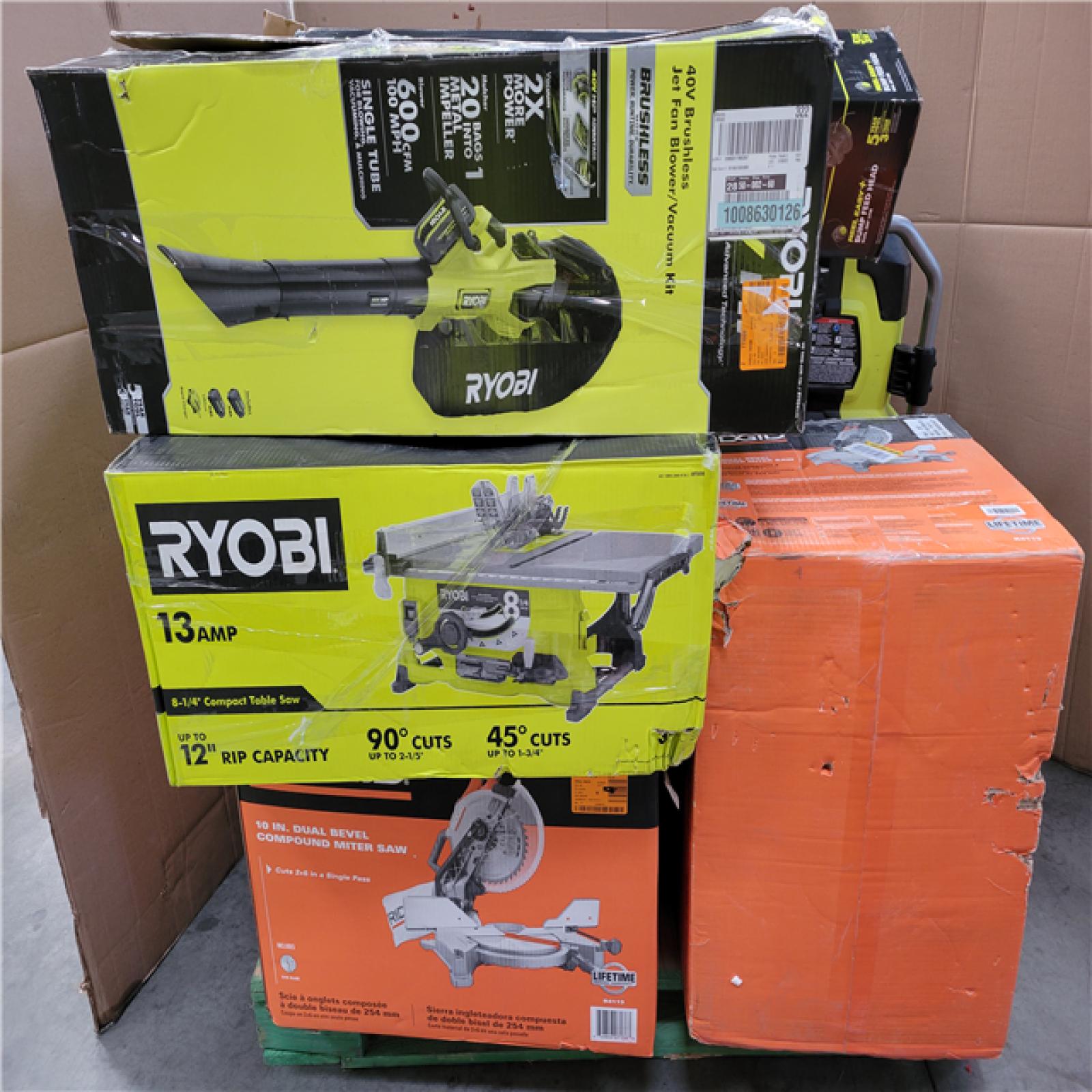 CALIFORNIA AS-IS TOOL PALLET