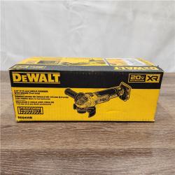 AS-IS DeWalt DCG405B 20V Max XR 4.5-Inch Slide Switch Small Angle Grinder (Tool Only)