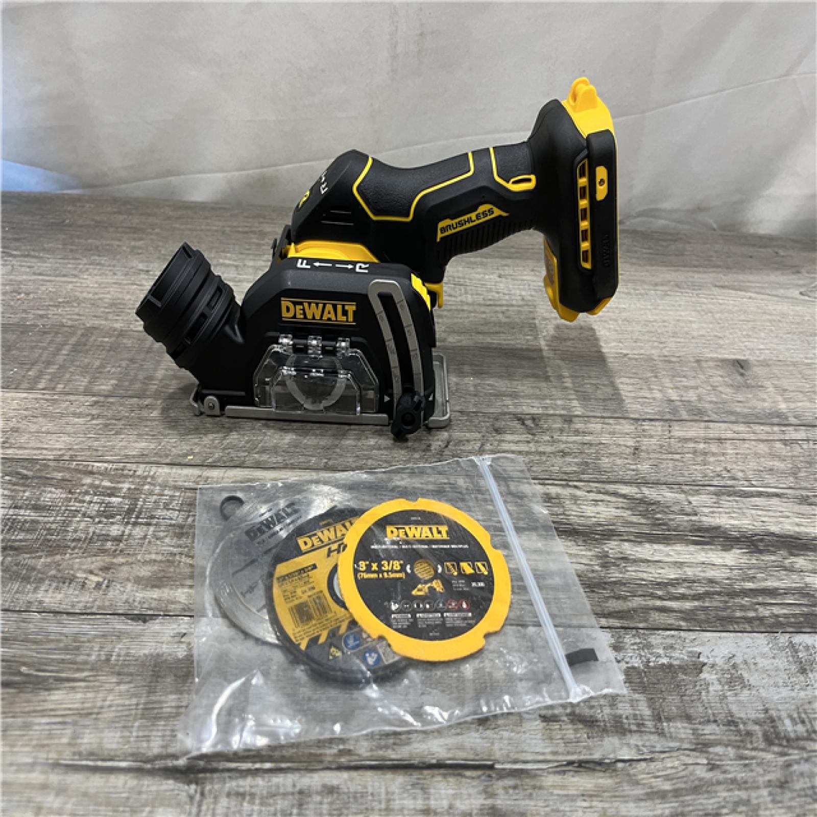AS-IS DEWALT 20V XR Cordless 3 in. Cut-Off Tool (Tool Only)