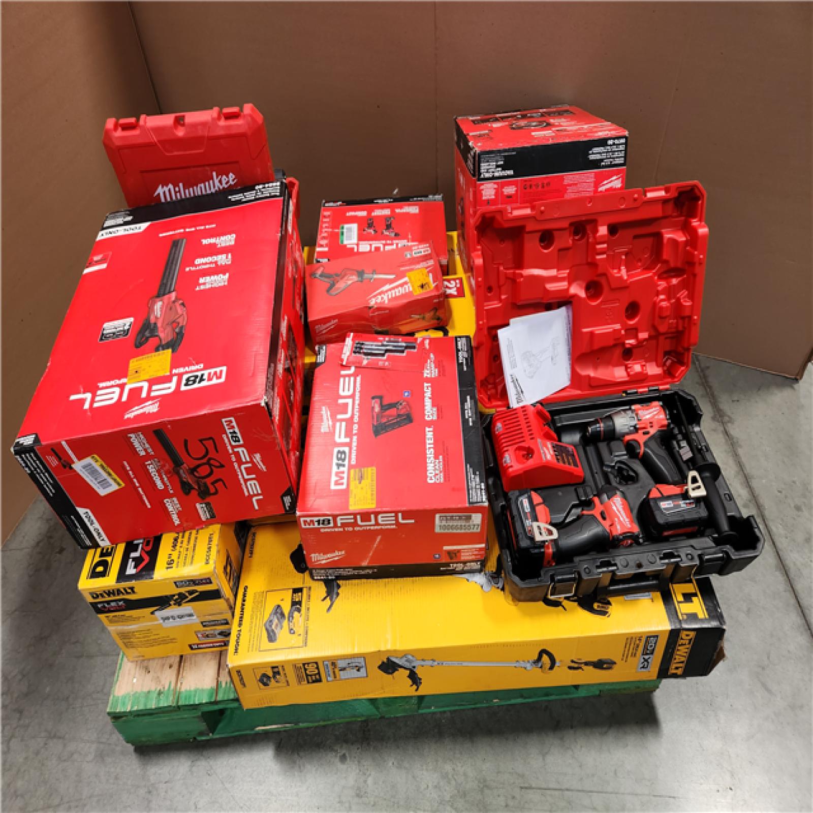 CALIFORNIA AS -IS  TOOL PALLET