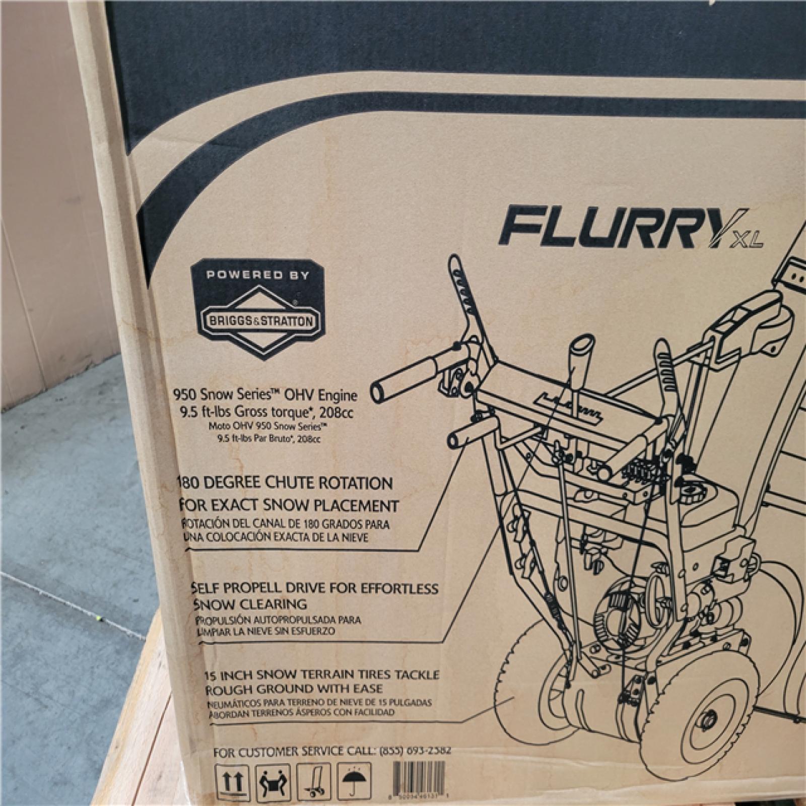 CALIFORNIA AS-IS APPEARS NEW MURRAZ 24 DUAL STAGE SNOW BLOWER
