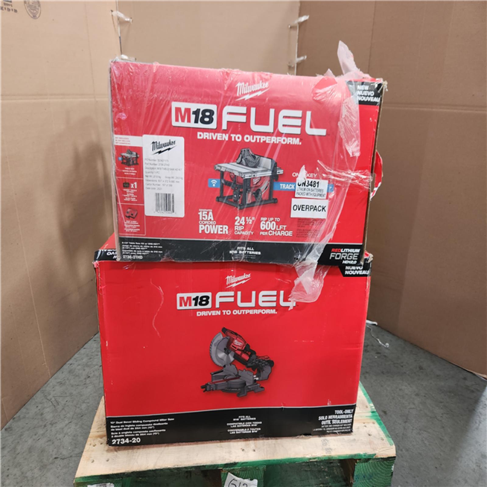 CALIFORNIA AS-IS TOOL PALLET