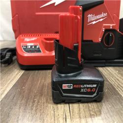 AS-IS Milwaukee 12-Volt Lithium-Ion Cordless Green 250 ft. 3-Plane Laser Level Kit