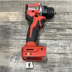 AS-IS Milwaukee 18V Lithium-Ion Brushless Cordless 1/2 in. Compact Drill/Driver with kit