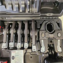 Phoenix NEW RIDGID RP 351 ProPress Inline Standard Press Tool Kit (Includes Case + 2  18V Lio-Ion Batteries + Charger + 6 Press Tool Jaws