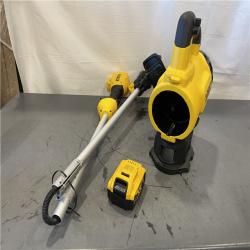AS-IS - DEWALT 20V MAX Cordless Lithium-Ion String Trimmer/Blower Combo Kit