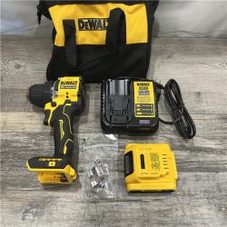 AS-IS DEWALT Atomic 20V Lithium-Ion Cordless Compact 1/2 in. Drill/Driver Kit