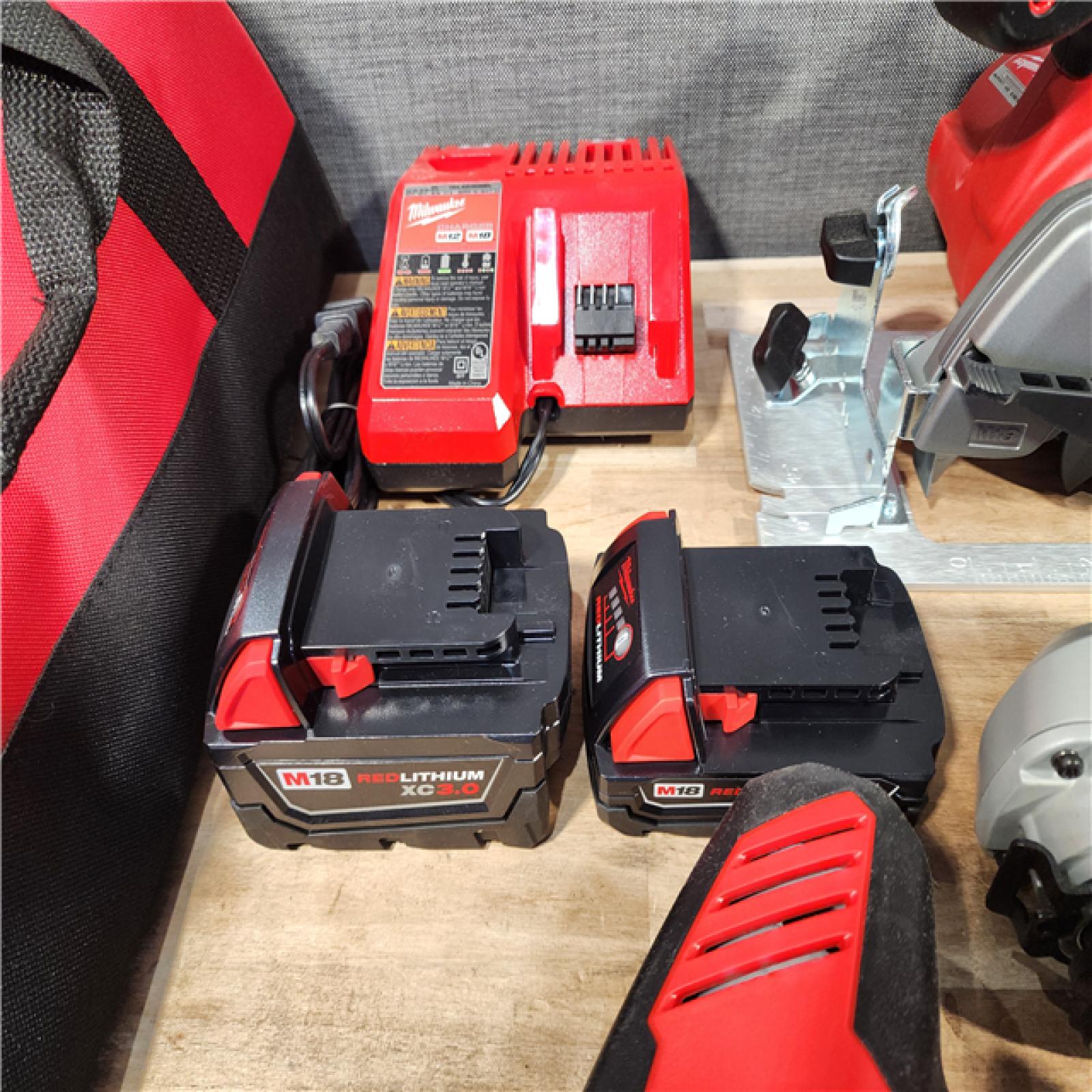 HOUSTON LOCATION - AS-IS Milwaukee 18-Volt Lithium-Ion Cordless (9-Tool) Combo Kit