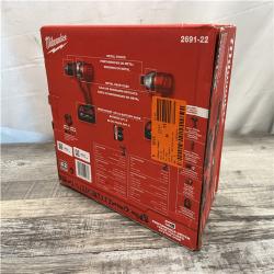 NEW - Milwaukee 18V Lithium-Ion Cordless Drill Driver/Impact Driver Combo Kit