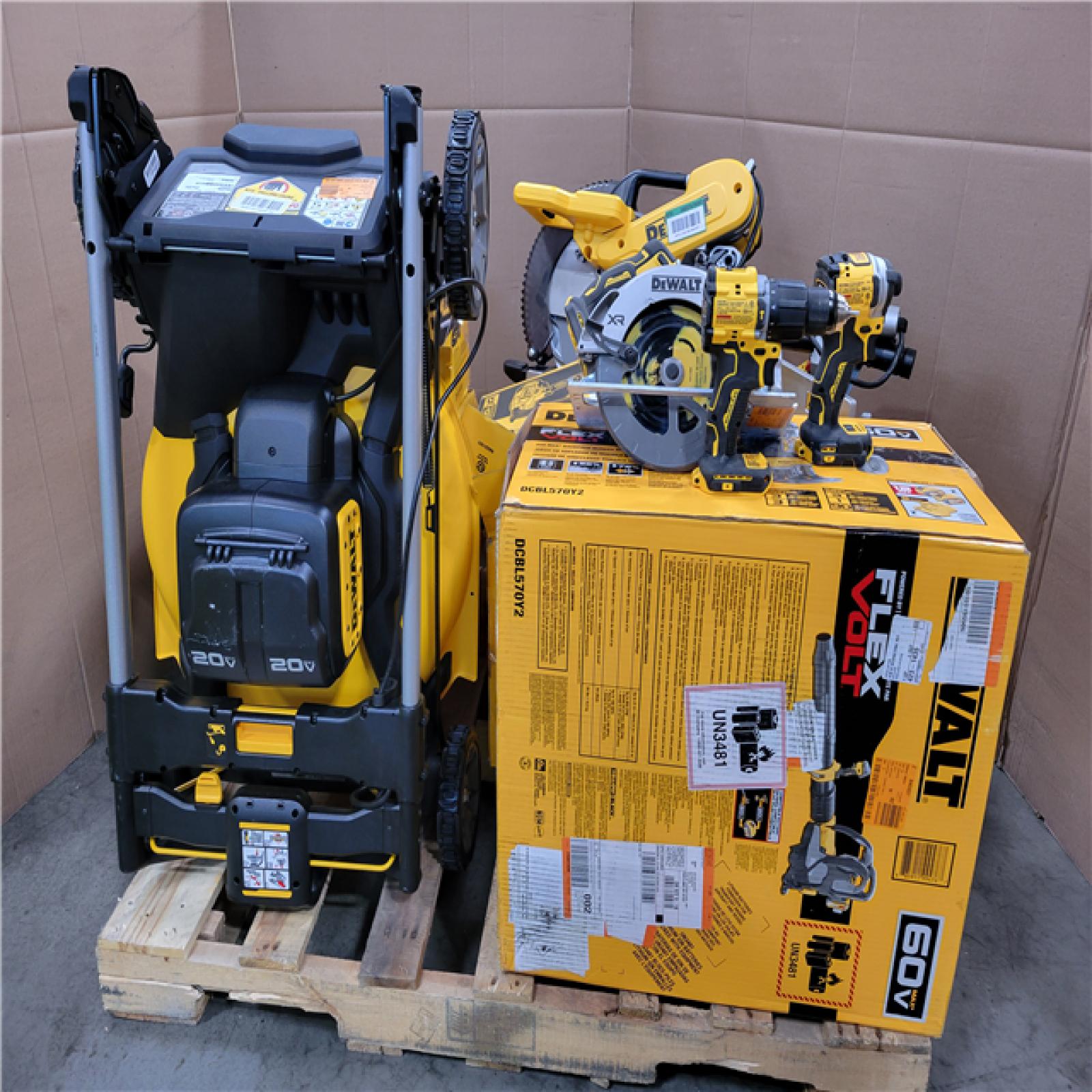 CALIFORNIA AS-IS TOOL PALLET