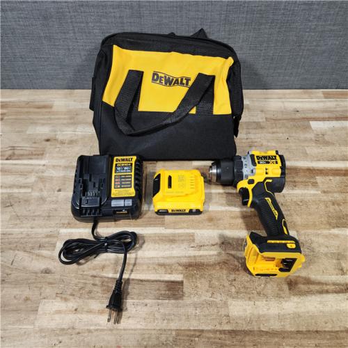 HOUSTON LOCATION - AS - IS Dewalt Max XR 20 V 1/2 in. Brushless Cordless Drill/Driver COMBO KIT
