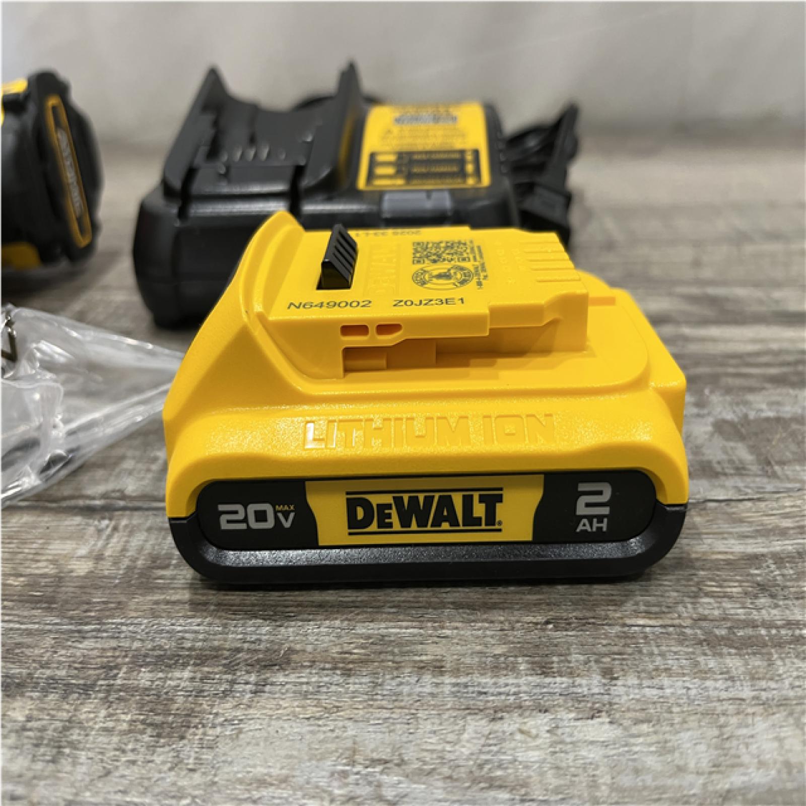 AS-IS DEWALT Atomic 20V Lithium-Ion Cordless Compact 1/2 in. Drill/Driver Kit