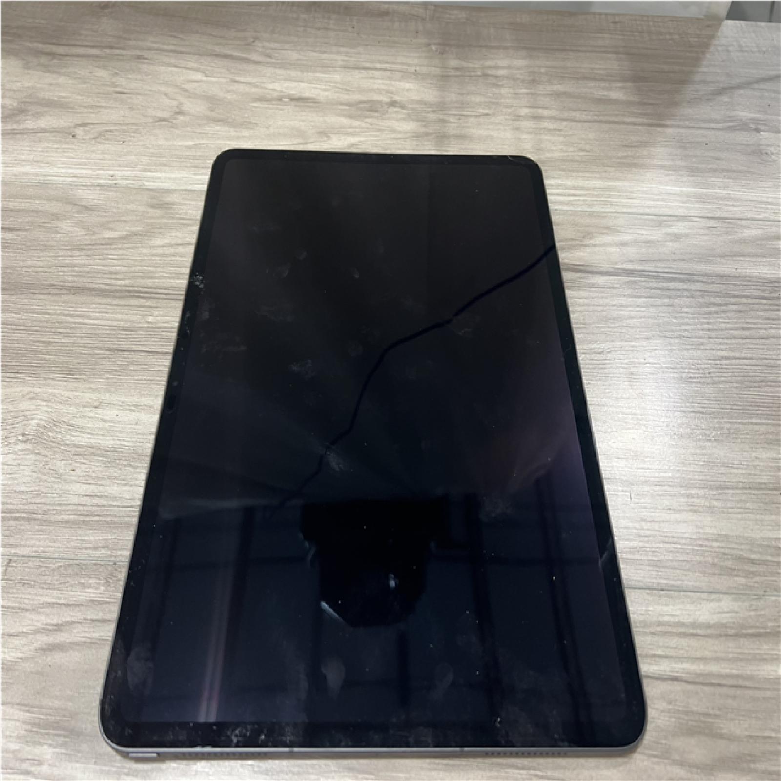 AS-IS Apple - 13-inch iPad Pro M4 Chip Built for Apple Intelligence Wi-Fi + Cellular 256GB with OLED - Space Black
