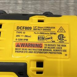 AS-IS DEWALT Atomic 20V Max Lithium-Ion Brushless Cordless Compact 1/4 in. Impact Driver Kit