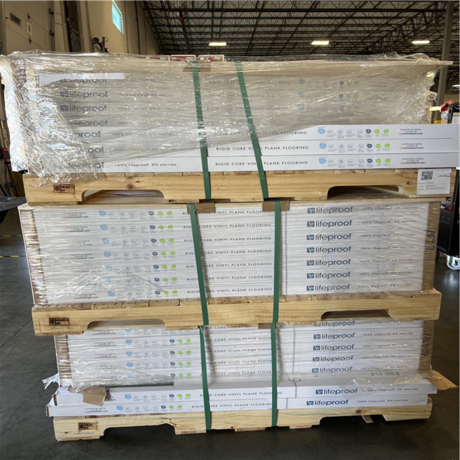 DALLAS LOCATION- Lifeproof Driftwood Beach 6 MIL x 8.7 in. W x 48 in. L Click Lock Waterproof Luxury Vinyl Plank Flooring (20.1 sqft/case) PALLET- (77 CASES)