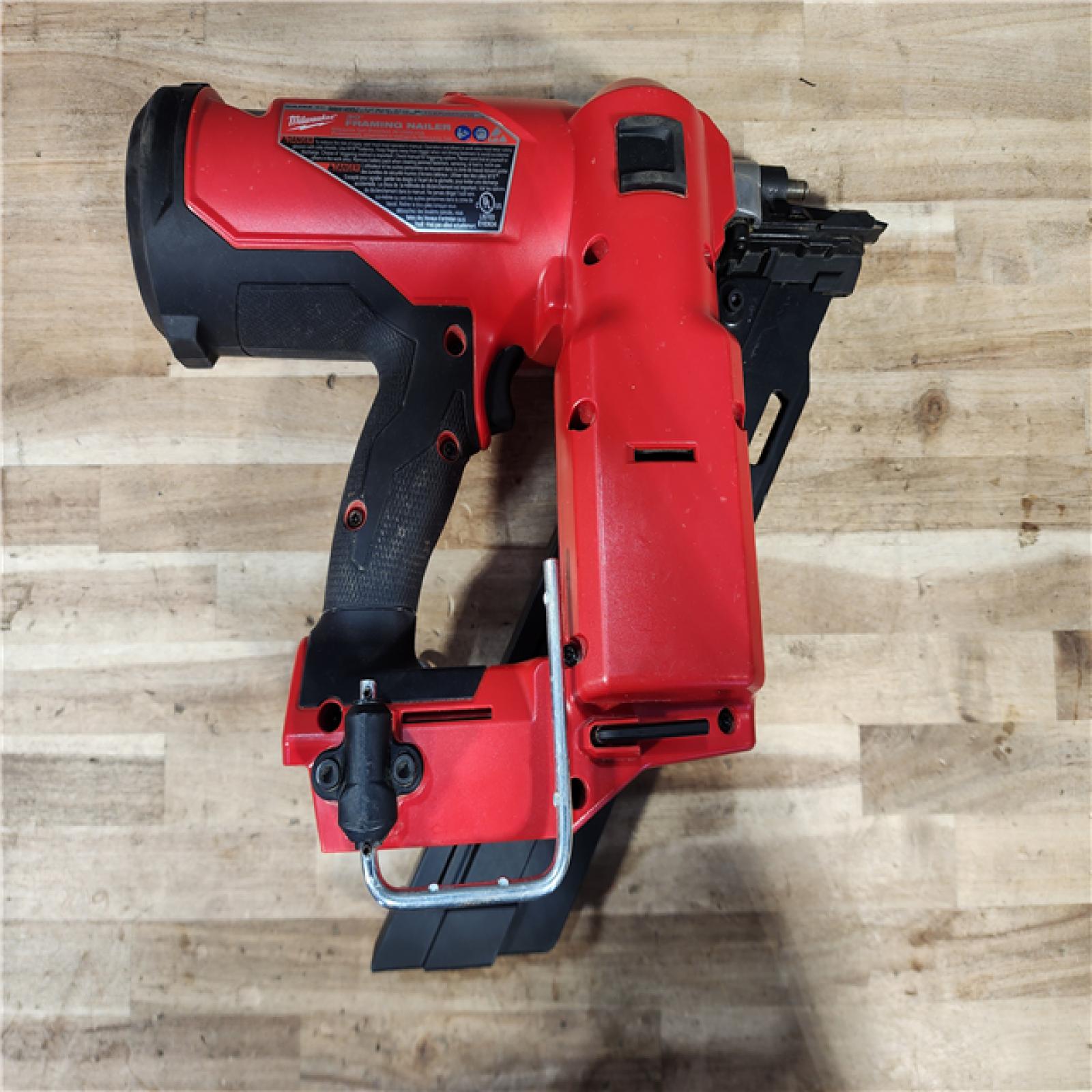 HOUSTON LOCATION - AS-IS Milwaukee FUEL 3-1/2 in. 18-Volt 30-Degree Lithium-Ion Brushless Cordless Framing Nailer (Tool-Only)