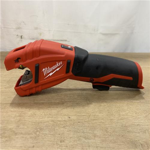 AS-IS Milwaukee 12V Lithium-Ion Cordless Copper Tubing Cutter (Tool-Only)