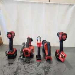 AS-IS- Milwaukee M18 Fuel 18 V 5 Amps Cordless Brushless 5 Tool