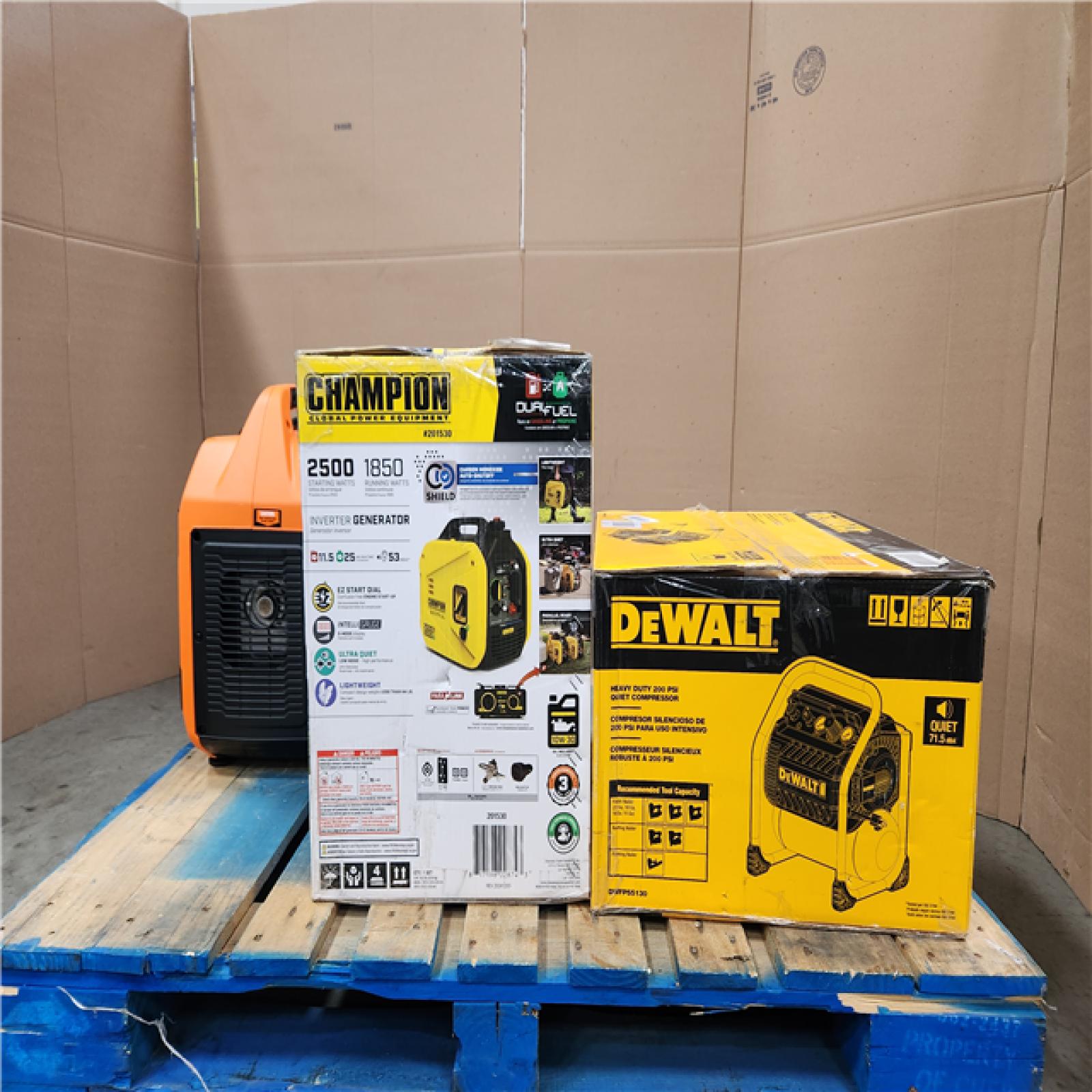 CALIFORNIA AS-IS OUTDOOR POWER EQUIPMENT